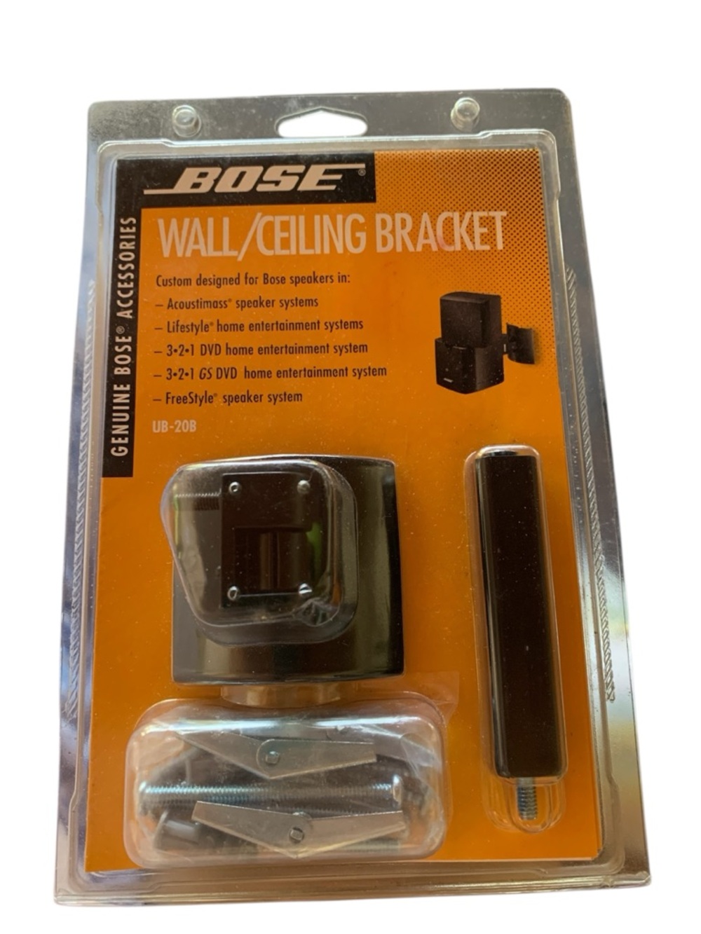 Genuine Bose UB-20B Black Wall Ceiling Bracket Speaker Mounting